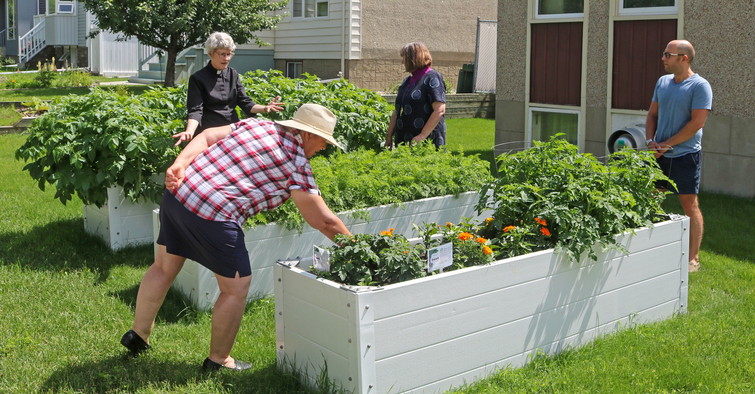 Blessing of St. David's Community Garden St. David Anglican Diocese